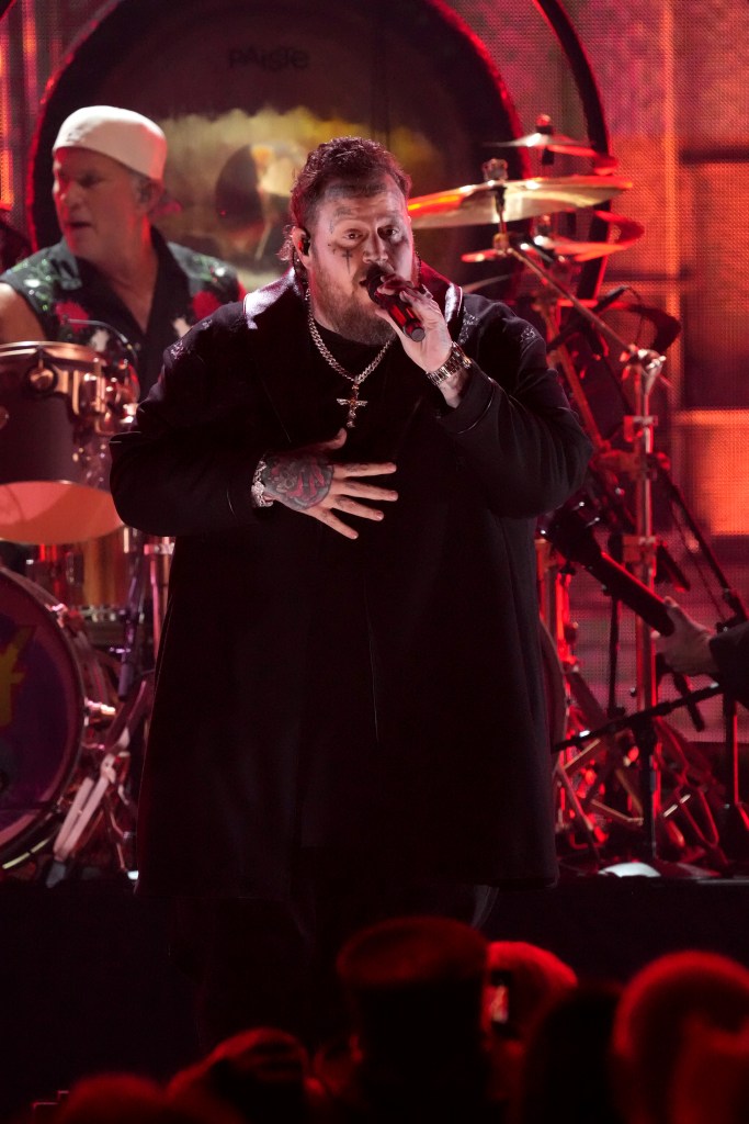 Jelly Roll performing 