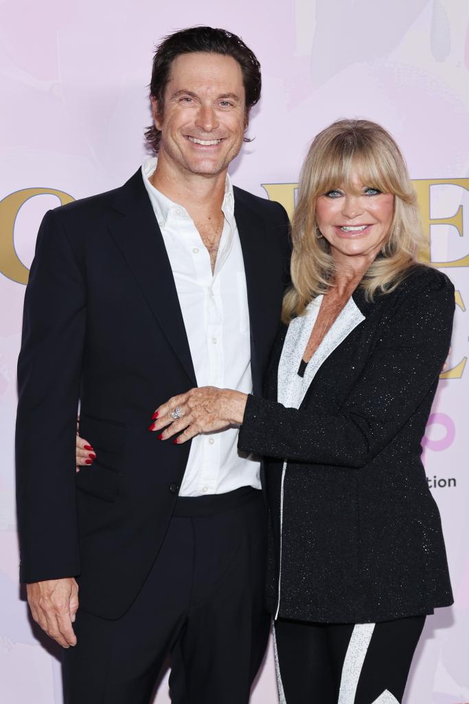 Oliver Hudson and Goldie Hawn