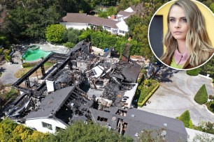 Cara Delevingne and her home