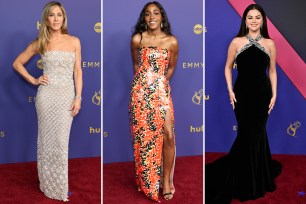 Jennifer Aniston, Ayo Edebiri and Selena Gomez were among the best-dressed celebrities on the Emmys 2024 red carpet.