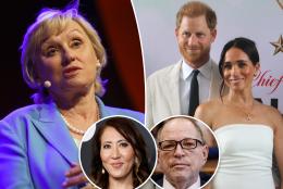 Tina Brown says Meghan Markle’s ‘ideas are total crap,’ calls Prince Harry ‘naïve’ and working with Harvey Weinstein was ‘dumbest’ career move