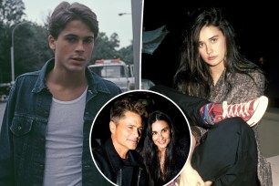 Rob Lowe talks fling with Demi Moore