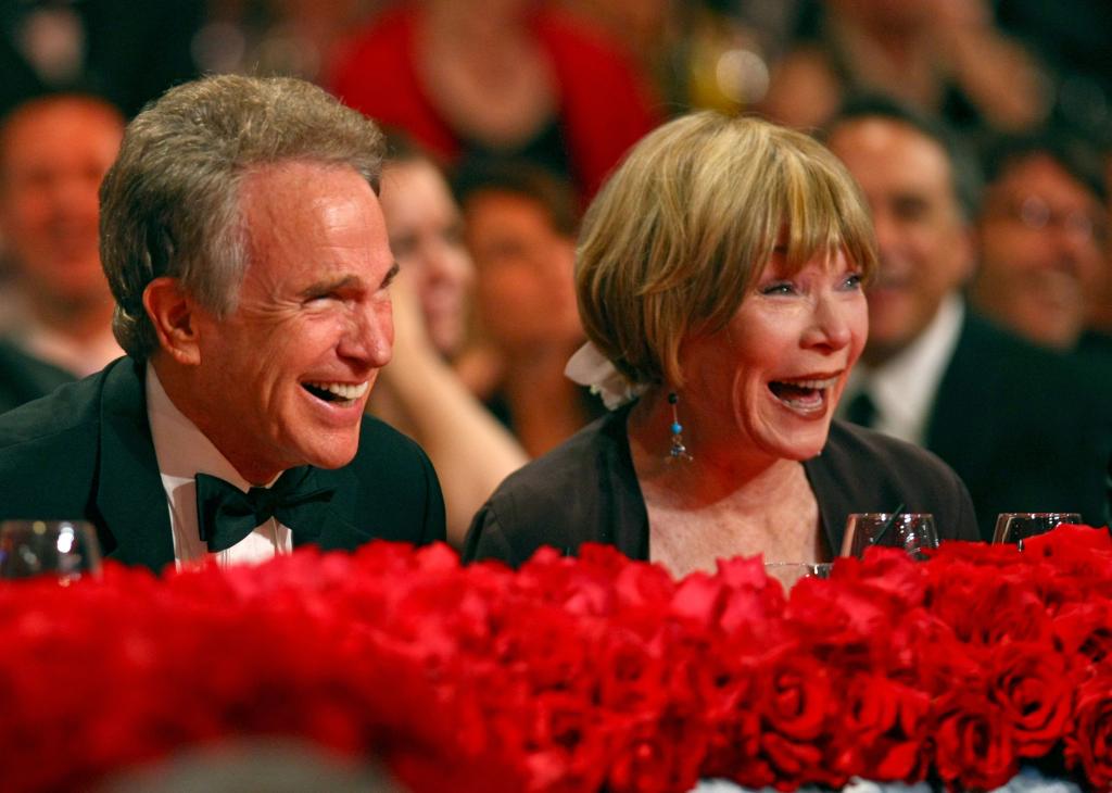 Warren Beatty and Shirley MacLaine.