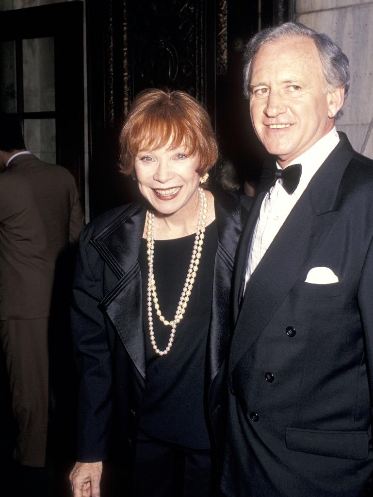 Actress Shirley MacLaine and politician Andrew Peacock.