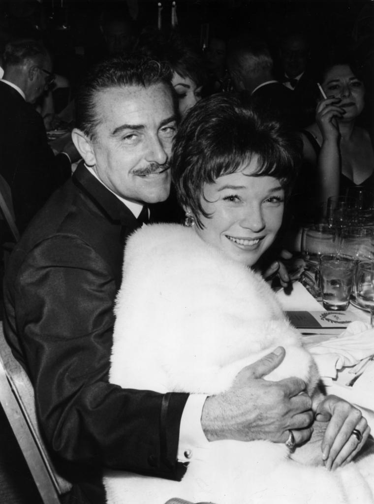 Shirley MacLaine and her husband, film producer Steve Parker. 