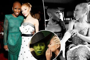 Ariana Grande and Cynthia Erivo