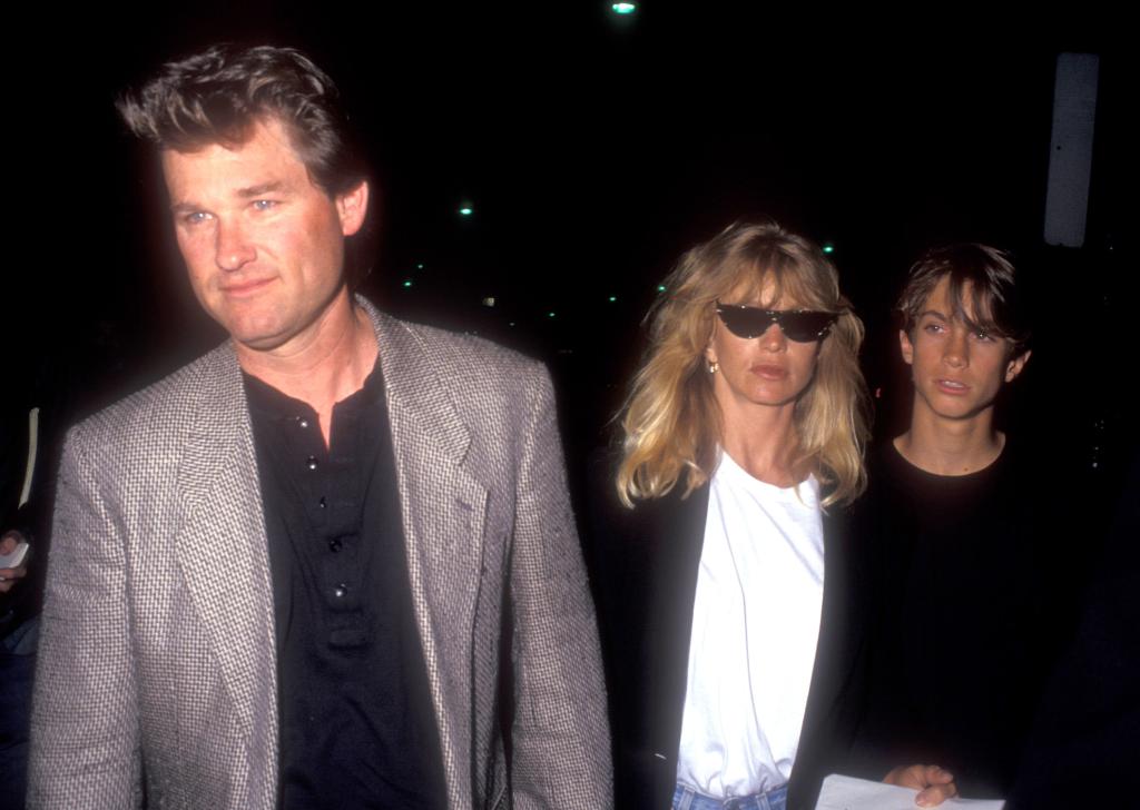 Kurt Russell, Goldie Hawn and Oliver Hudson