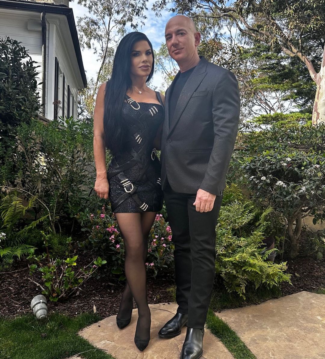 Lauren Sanchez, Jeff Bezos