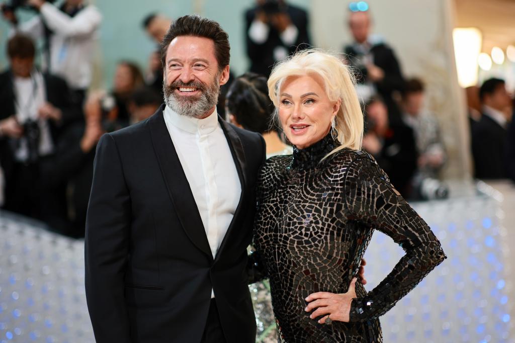 Hugh Jackman and Deborra-Lee Furness