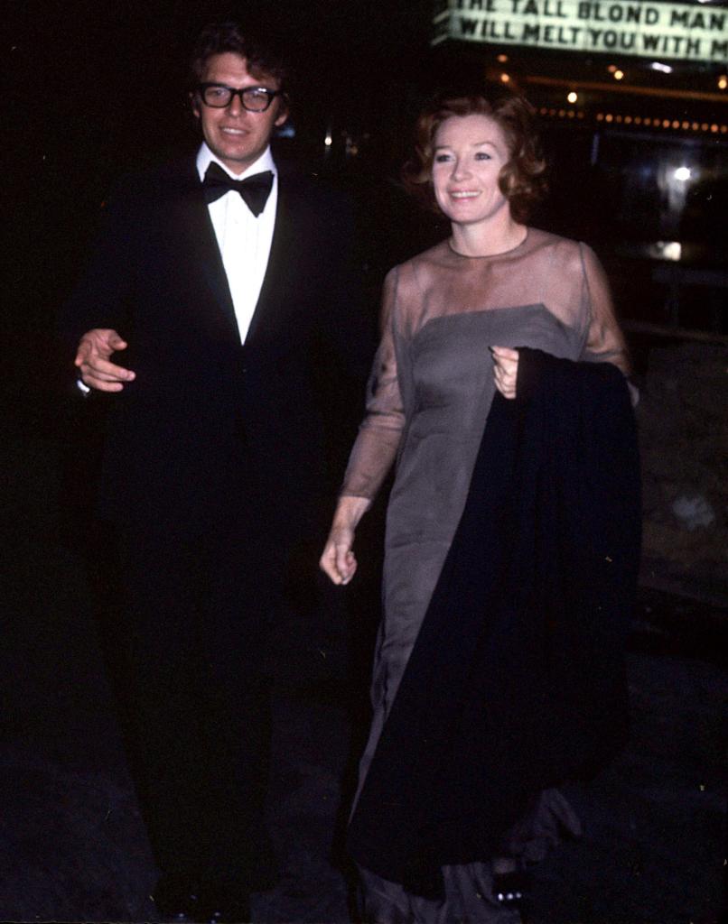 Shirley MacLaine and Pete Hamill.