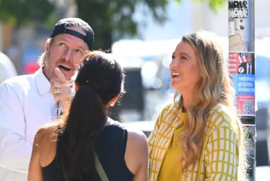 Blake Lively fangirls over HGTV’s biggest power couple during NYC run-in